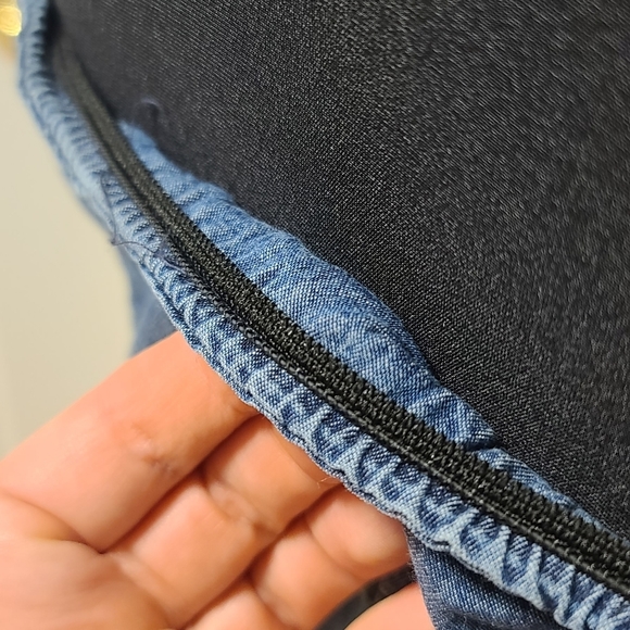 Extasy DENIM mini strapless dress size IT 44 - Picture 10 of 12